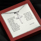 To My Son - I Am So Proud of You - Cross Necklace