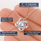 Soulmate - It's Always Been You - Love Knot Pendant